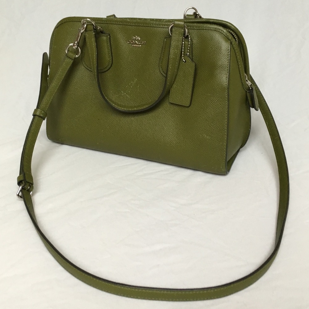 Coach Nolita Olive Green Purse